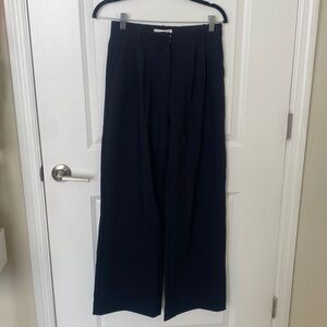 Black work slacks from Abercrombie